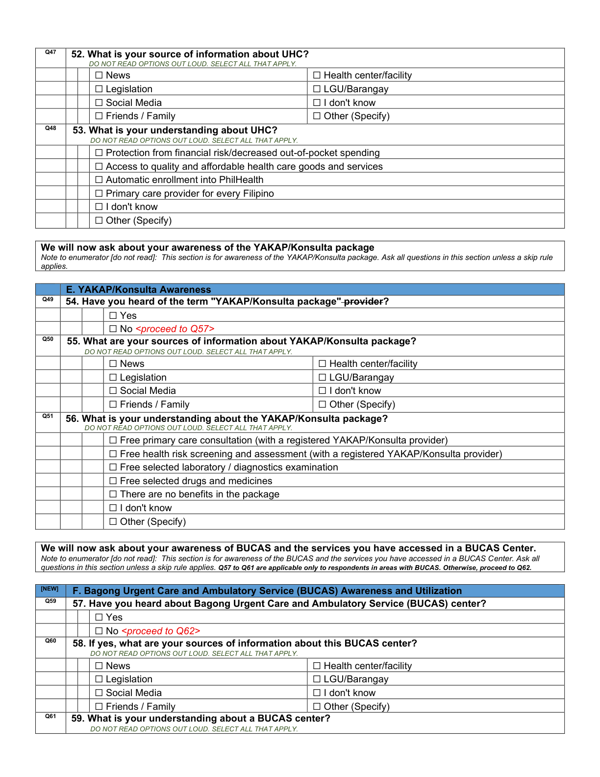 Printed page 9 — F4 YAKAP/Konsulta and BUCAS Awareness