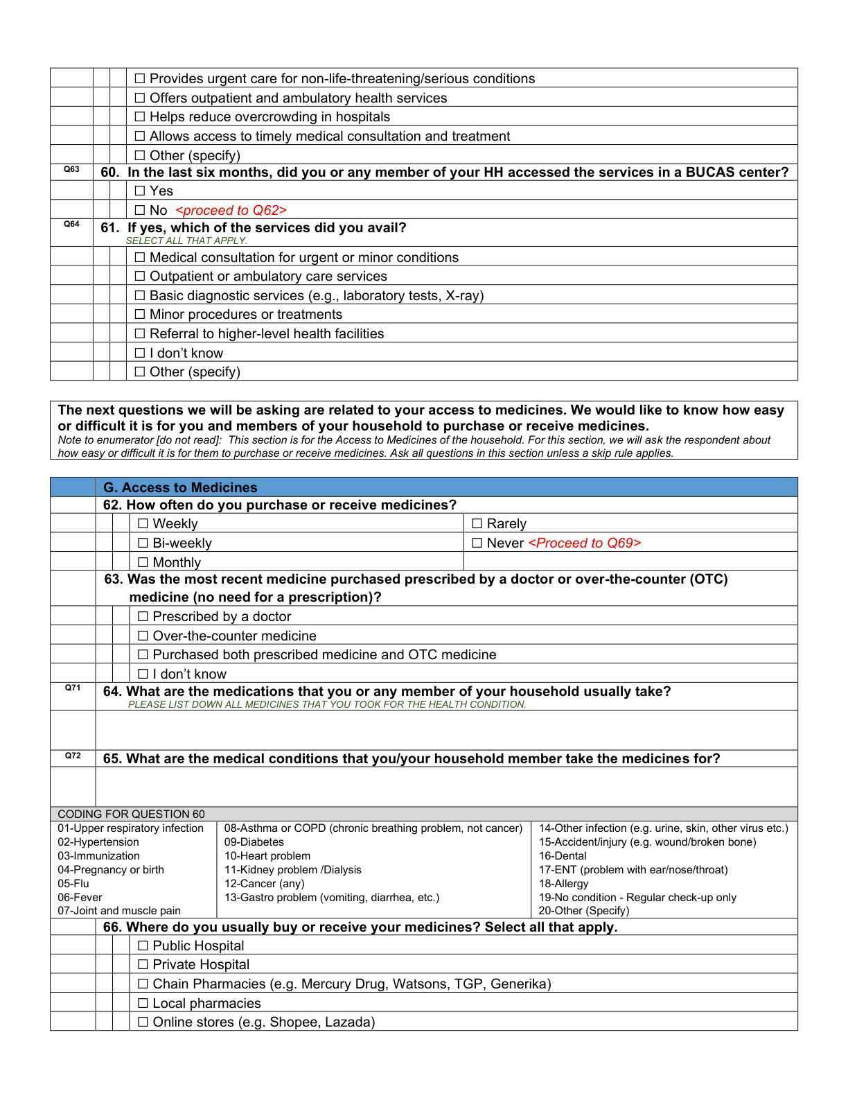 Printed page 10 — F4 Access to Medicines