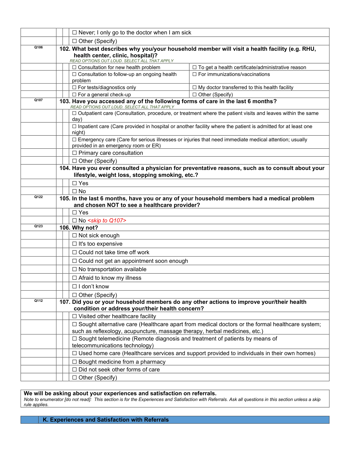 Printed page 15 — F4 Referrals