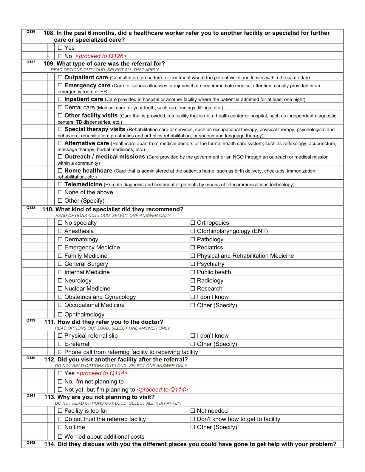 Printed page 16 — F4 Referrals